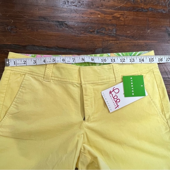 NWT 🍋 Lilly Pulitzer Lemon Sorbet Color Size 4. Cotton Corduroy super soft - Picture 10 of 10